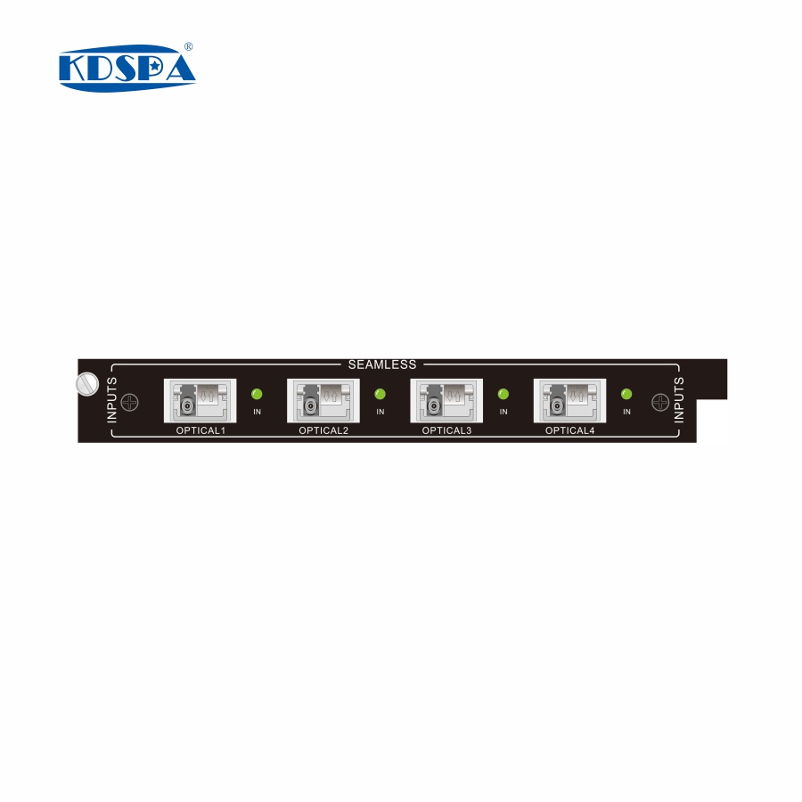 光纤无缝输入卡(4路)  KD-UFF-4IN